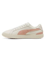Puma Classic G Peaches Golf Shoes - Warm White/Tropical Peach
