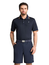 Puma x Palm Tree Crew Tipped Polo - Deep Navy