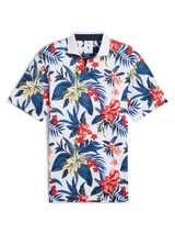 Puma x Palm Tree Crew Floral Polo - White Glow