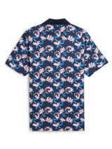 Puma x Arnold Palmer Spring Florals Polo - Deep Navy/Pale Pink