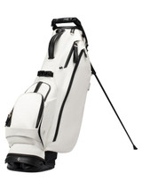 Vessel Lux Crosshatch Stand Bag - White