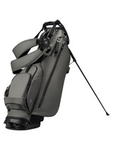 Vessel Lux Crosshatch Stand Bag - Grey