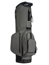 Vessel Lux Crosshatch Stand Bag - Grey