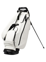 Vessel Lux Crosshatch Stand Bag - White