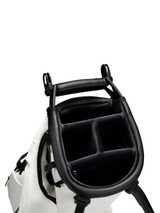 Vessel Lux Crosshatch Stand Bag - White
