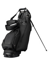 Vessel Lux Crosshatch Stand Bag - Black