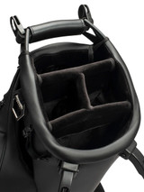 Vessel Lux Crosshatch Stand Bag - Black Charcoal