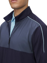 Under Armour Drive Wind Half Zip - Midnight Navy/Downpour Grey
