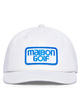 Malbon Swing Oil Canvas Hat - White