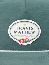 TravisMathew Patron Badge Cap - Silver Pine