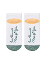 TravisMathew Lone Palm Ankle Socks - White