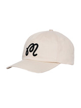  Malbon Script Chainstitch Painters Cap - Beige