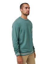 TravisMathew VIP Ticket Crew Neck - Silver Pine