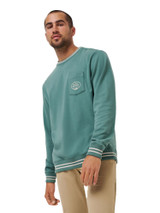 TravisMathew VIP Ticket Crew Neck - Silver Pine