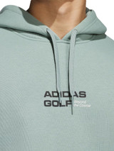 adidas Beyond Graphic Hoodie - Silver Green
