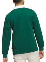adidas Classic Chip Graphic Rugby Shirt - Collegiate Green