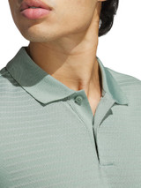 adidas Ultimate365 Tour Seamless Polo Shirt - Silver Green