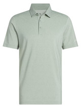 adidas Ultimate365 Mini Bunker Polo Shirt - Silver Green