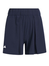 adidas Womens Go-To Pleated 5-Inch Short - Collegiate Navy