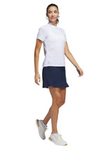 adidas Womens Ultimate365 Diamond Jacquard Polo Shirt - White