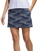 adidas Womens Ultimate365 Printed 16-Inch Skort - Collegiate Navy