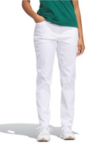 adidas Womens Ultimate365 Tour TWISTKNIT 5-Pocket Pant - White