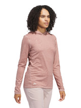 adidas Womens Ultimate365 Emboss Hoodie - Warm Clay