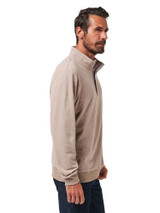 TravisMathew Cloud Quarter Zip 2.0 - Portabella