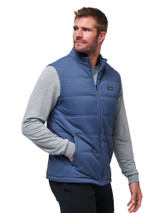 TravisMathew Palisades Puffer Vest - Navy