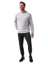 TravisMathew Return Trip Crew Neck - Sleet
