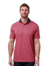 TravisMathew Common Interest Polo - Rose Wine