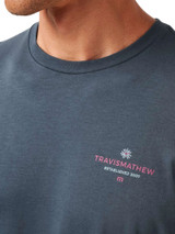 TravisMathew Piece Of Paradise T-Shirt - Mood Indigo/Vintage Indigo
