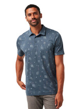 TravisMathew Quick Trip Polo - Mood Indigo/Vintage Indigo