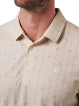 TravisMathew Deco Polo - Moonbeam