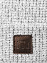 TravisMathew Cloud Waffle Beanie - Heather Grey