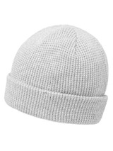 TravisMathew Cloud Waffle Beanie - Heather Grey