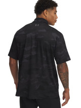 Under Armour Playoff 3.0 Printed Polo - Black/Castlerock