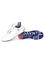 Payntr Golf X 001 F Golf Shoes - White/Electric Red/Navy