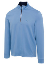Greg Norman 1/4 Zip Pullover - Blue Cloud