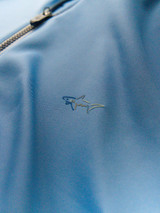 Greg Norman 1/4 Zip Pullover - Blue Cloud