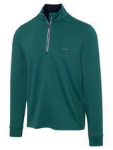Greg Norman 1/4 Zip Pullover - Jasper Green
