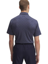 Under Armour Playoff 3.0 Printed Polo - Downpour Grey/Midnight Navy