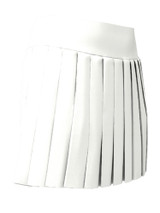 Callaway Women's Pleat High Waist 16-Inch Skort - Brilliant White