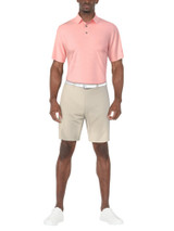 Ben Hogan Fine Line Stripe Polo Shirt - Strawberry Pink