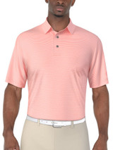 Ben Hogan Fine Line Stripe Polo Shirt - Strawberry Pink