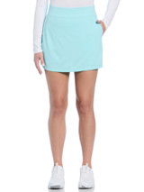 Ben Hogan Women's 16-Inch Solid Ventilated Skort - Waterspout