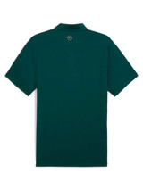 Puma MATTR Brigade Golf Polo - Dark Myrtle/Pink Fruit