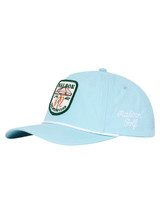 Malbon Vacation Club Nylon Rope Cap - Blue