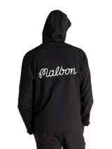 Malbon Performance Full Zip Shell Jacket - Black