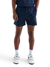 Malbon Performance Poly Tech Short - Navy